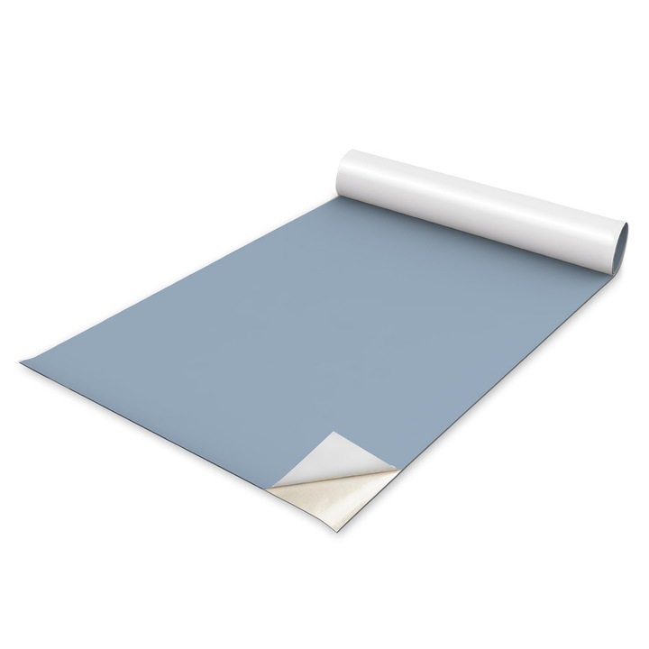 Autocolant Mobilier, Autocolant, Aspect Mat, Coloray, Albastru Pastel, Albastru, 50 x 100 cm, Aplicare Usoara Pe Suprafete Netezi, Pentru Mobila, Usi, DIY, Decor Interior, 010130570020000295417