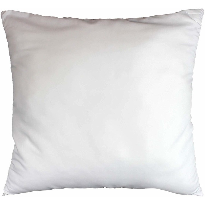 Párna, 60x60 cm, fehér, antiallergén, kényelmes