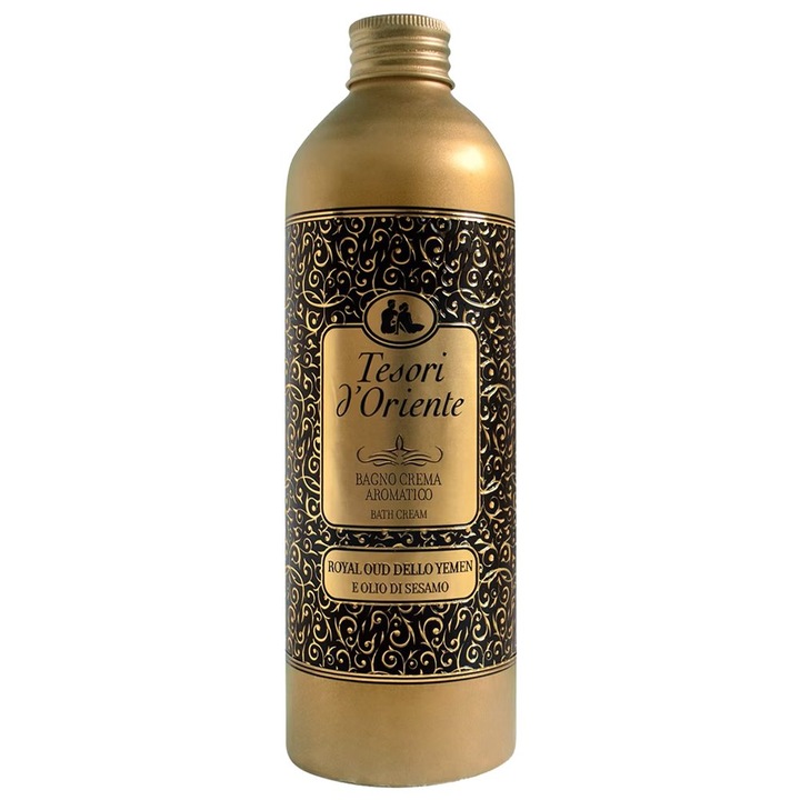 Tusfürdő, TESORI D'ORIENTE, Royal Oud Dello Yemen krémes fürdő, 500 ml