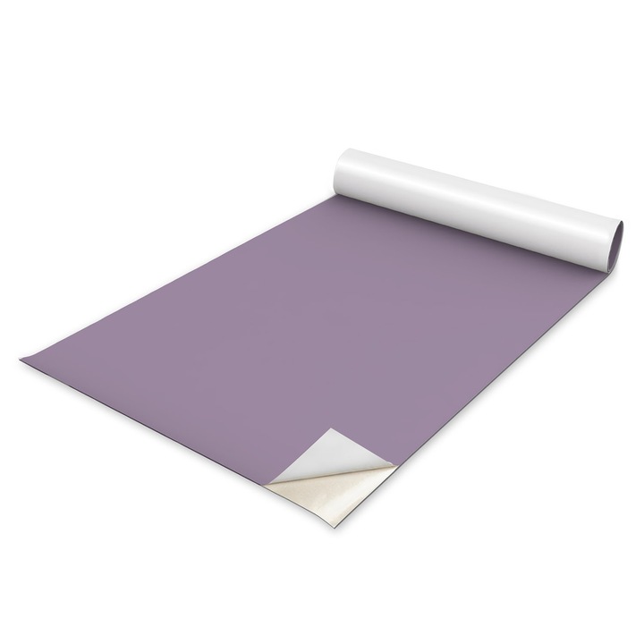 Autocolant Mobilier, Autocolant, Aspect Mat, Coloray, Liliac Violet, Violet, 50 x 100 cm, Aplicare Usoara Pe Suprafete Netezi, Pentru Mobila, Usi, DIY, Decor Interior, 010130570020000295401