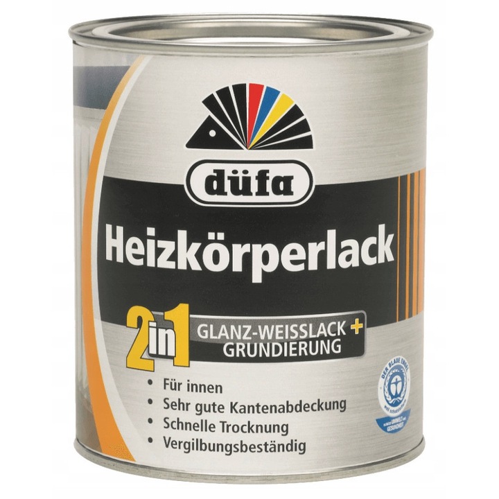Dufa fehér akril lakk 0.75L magas hőmérsékletre