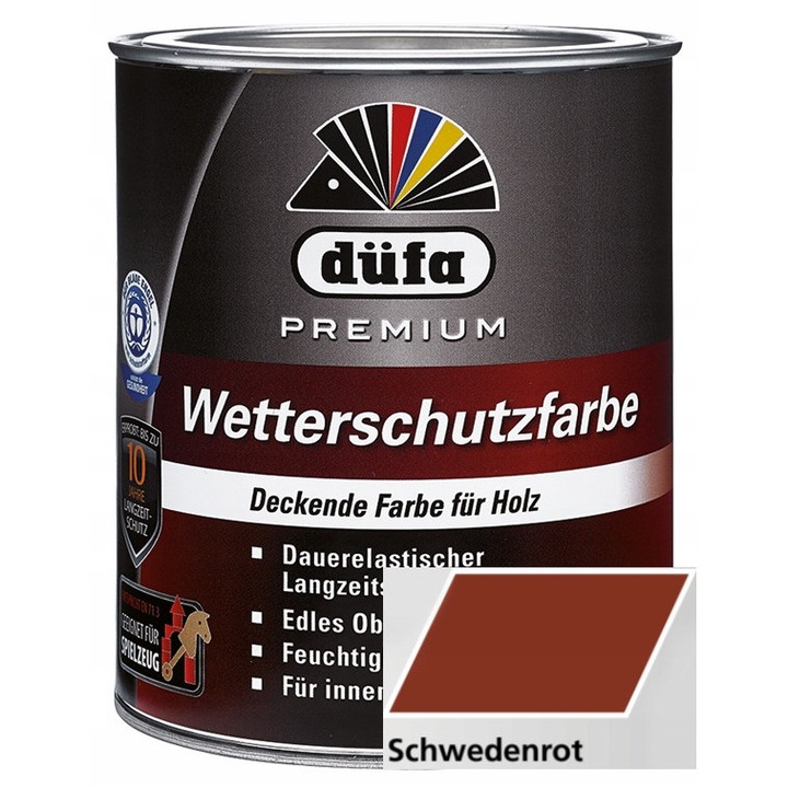 Dufa Wetterschutzfarbe védőfesték barna 2,5L