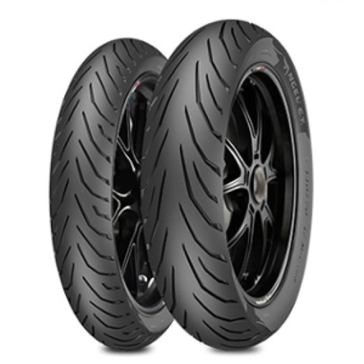 Anvelopă moto Pirelli Angel CiTy 80/80-17, fără cameră de aer, roata față, diametru 17 inch