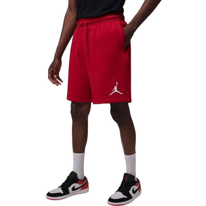 Къси панталони Jordan Jumpman Fleece 2 60186, Червен