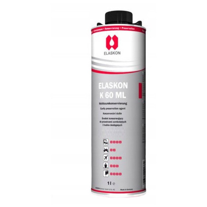 Elaskon K60 zárt profilok konzerváló anyaga, 1L