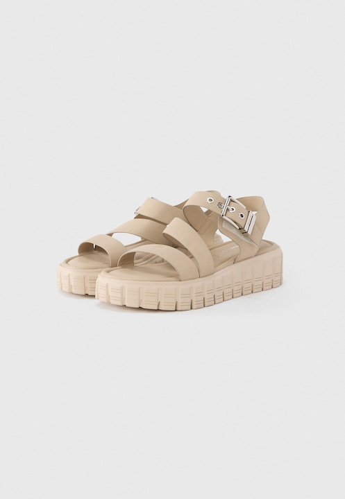Sandale dama Tamaris, cu platforma, Bej