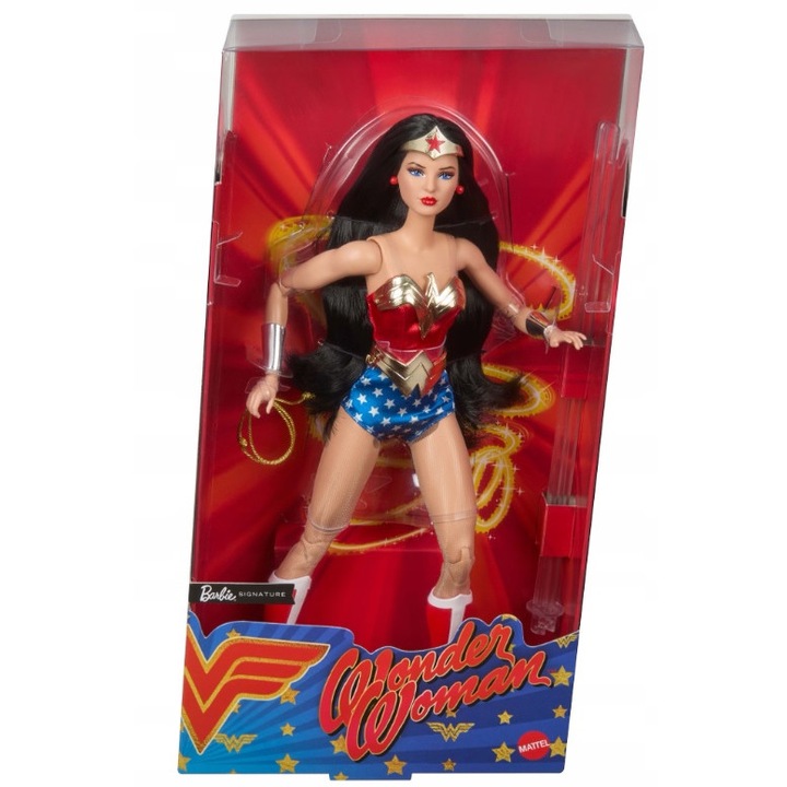 Кукла Barbie DC Comics Wonder Woman, многоцветна, 32x10см
