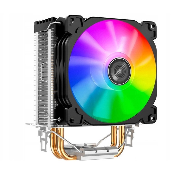 Jonsbo CR-1200 ARGB CPU hűtő, 92mm, 2300RPM, 128x93x67mm, ARGB világítás