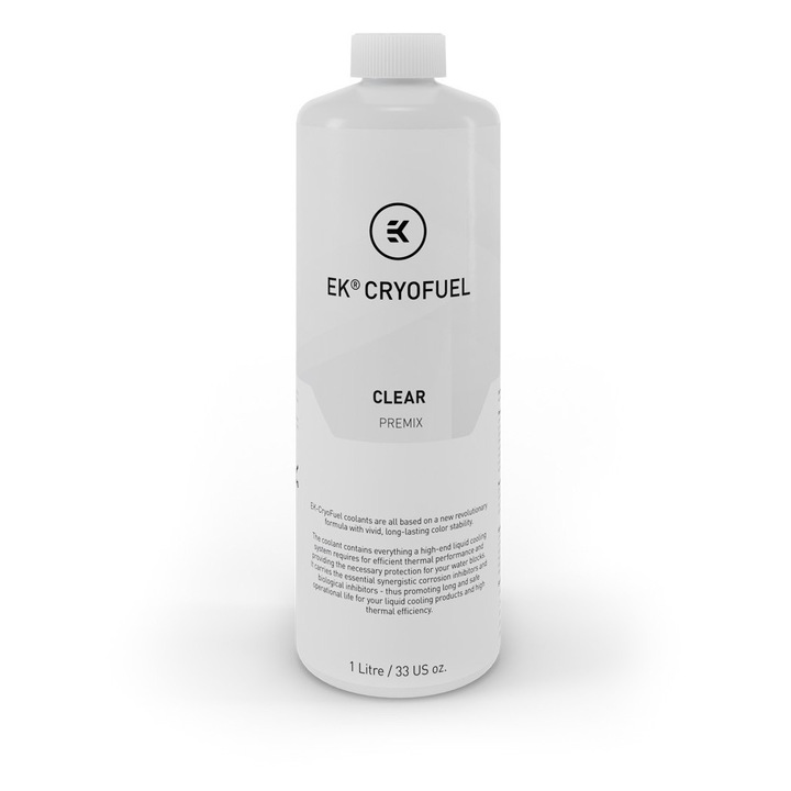 Hűtőfolyadék, EK-CryoFuel Clear Premix 1000mL, átlátszó, környezetbarát