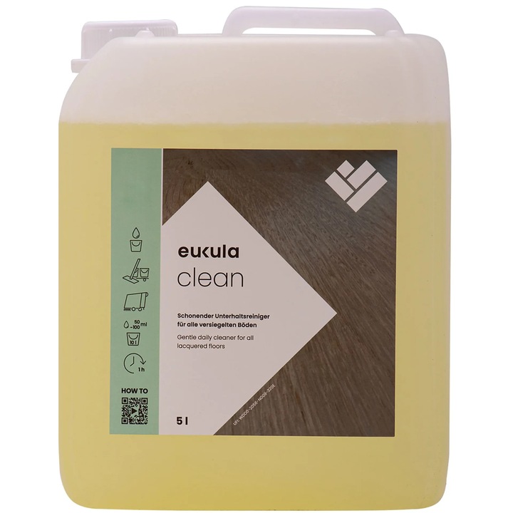 Professzionális koncentrált parkettatisztító oldat 5L – hatékony minden típusú parkettához és kíméletes védelem