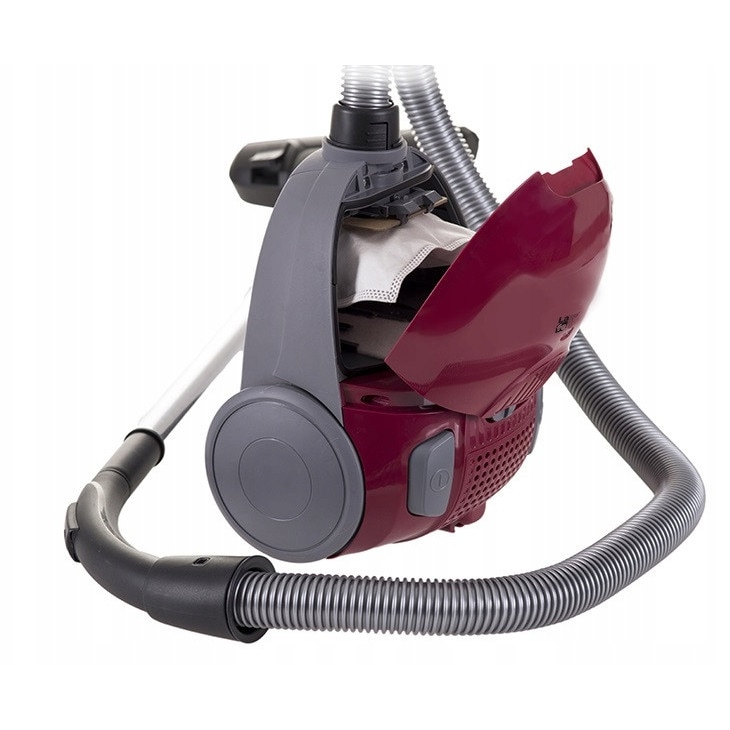 Aspirator cu sac Lafe OWJ001 800W rosu 1L 6.3m set 5 saci
