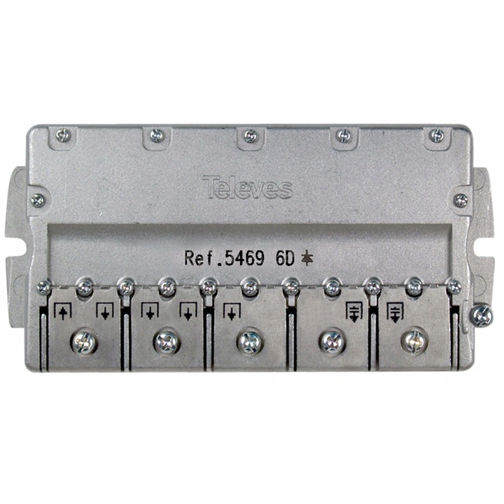 Splitter 6 Televes Splitter Distribuitor Semnal Antena TV Terestra DVB-T2