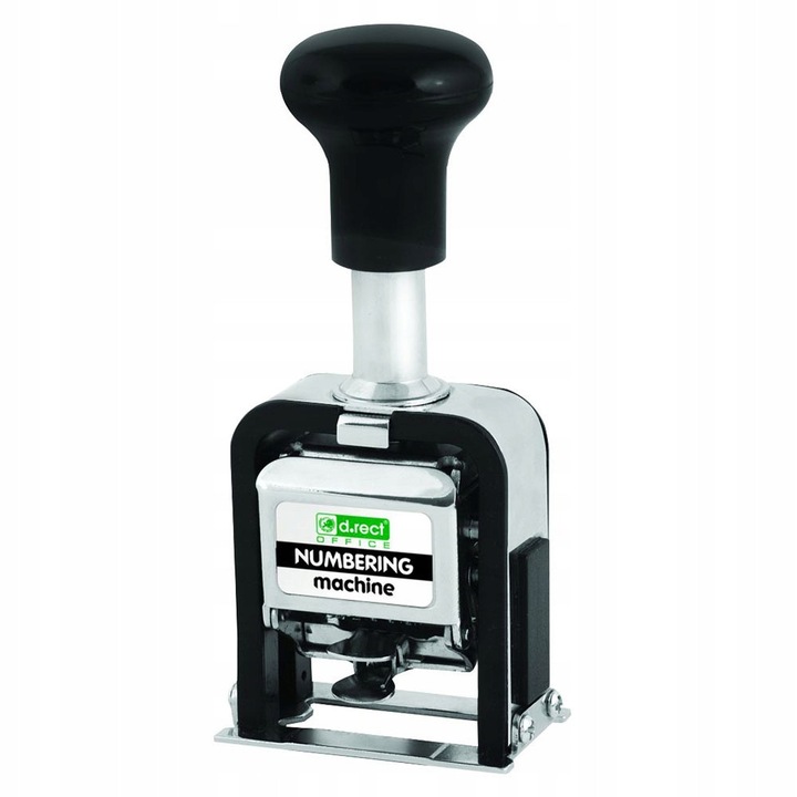 Numerador D.RECT metalic automat cu 6 cifre