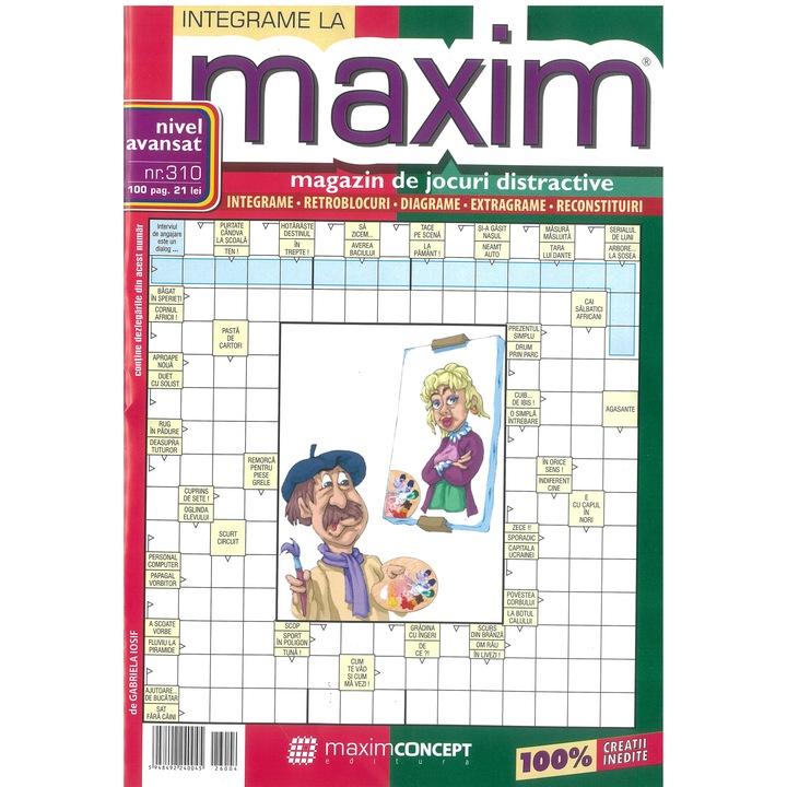 Integrame la Maxim 310 - nivel avansat, editura Maxim