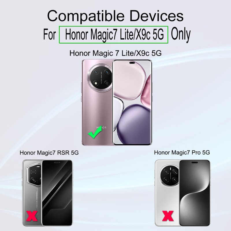 Folie Sticla Ibywind pentru Honor Magic 7 Lite/X9c 5G, Pachet 2, TPU, protectie pentru obiectiv, Montaj Usor, Ultra HD, Anti Zgarieturi, Anti Socuri