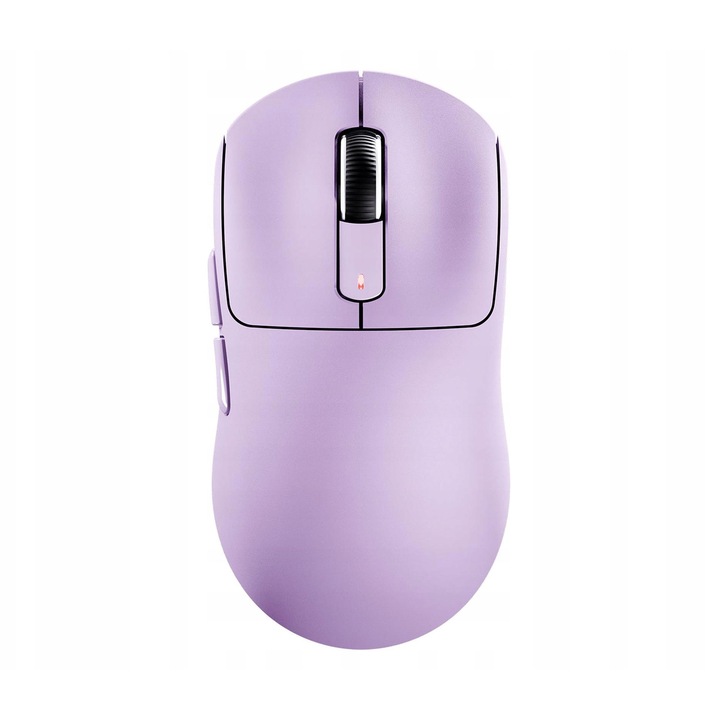 Mouse pentru gaming Attack Shark X3 Superlight, 26000 dpi, 5 butoane, color lawenda, 119x61x40mm