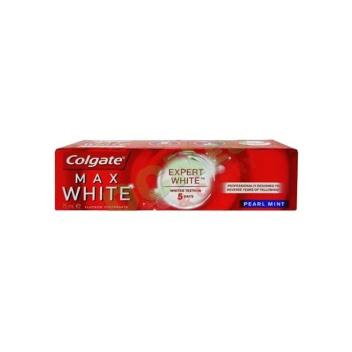 Pasta de Dinti, Colgate, Max White Expert Pearl Mint, 75 ml