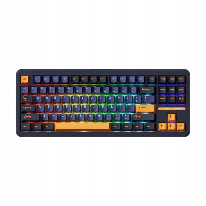 Tastatura mecanica Akko TAC87 TKL RGB wireless negru