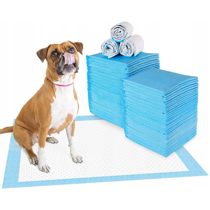 Covorase absorbante igienice Boutique ZOO 60x60cm set 100 buc