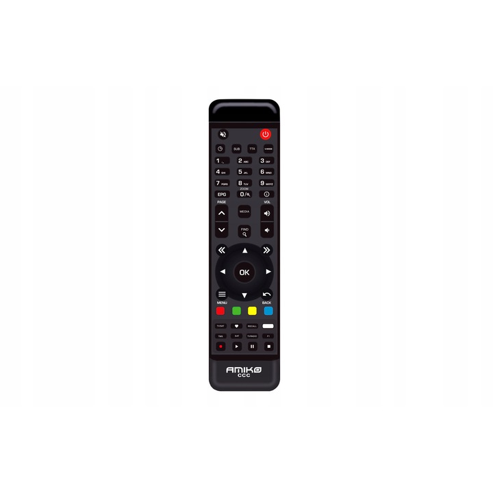 Telecomanda originala AMIKO pentru decodor tuner DVB-T HD82xx Impulse