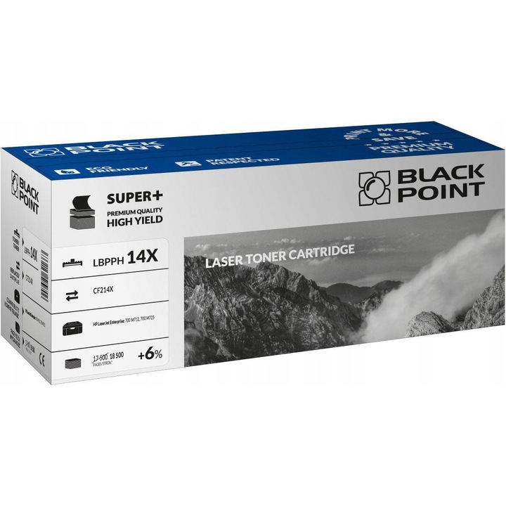 Toner lézer Black Point 14X fekete 18500 oldal