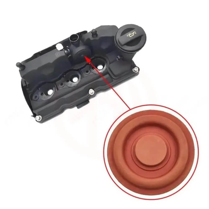Membrán szelepfedél PCV Volkswagen Polo Skoda Fabia kompatibilis kód 03P103469A