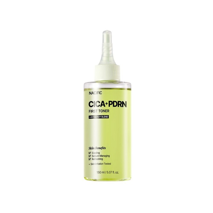Toner facial Nacific, CICA si PDRN, 150ml, hidratare profunda, calmare intensa