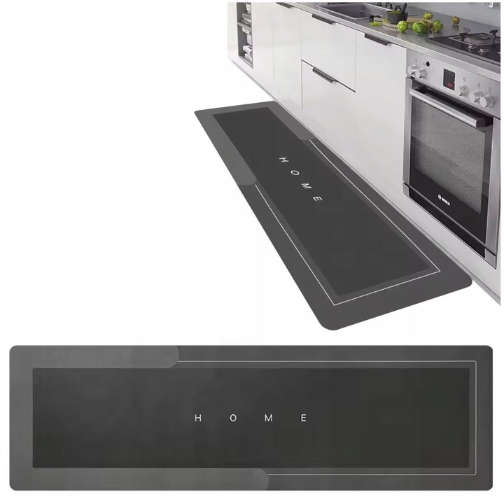 Комплект от 2 противоплъзгащи се постелки DKM, 120x40см и 60x40см