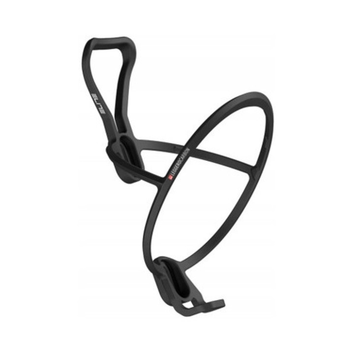 Elite Leggero Carbon 2.5 kulacstartó, szénszálas erősítésű kompozit, ultrakönnyű 13 g, központi csavaros rögzítés, fekete, 1 db