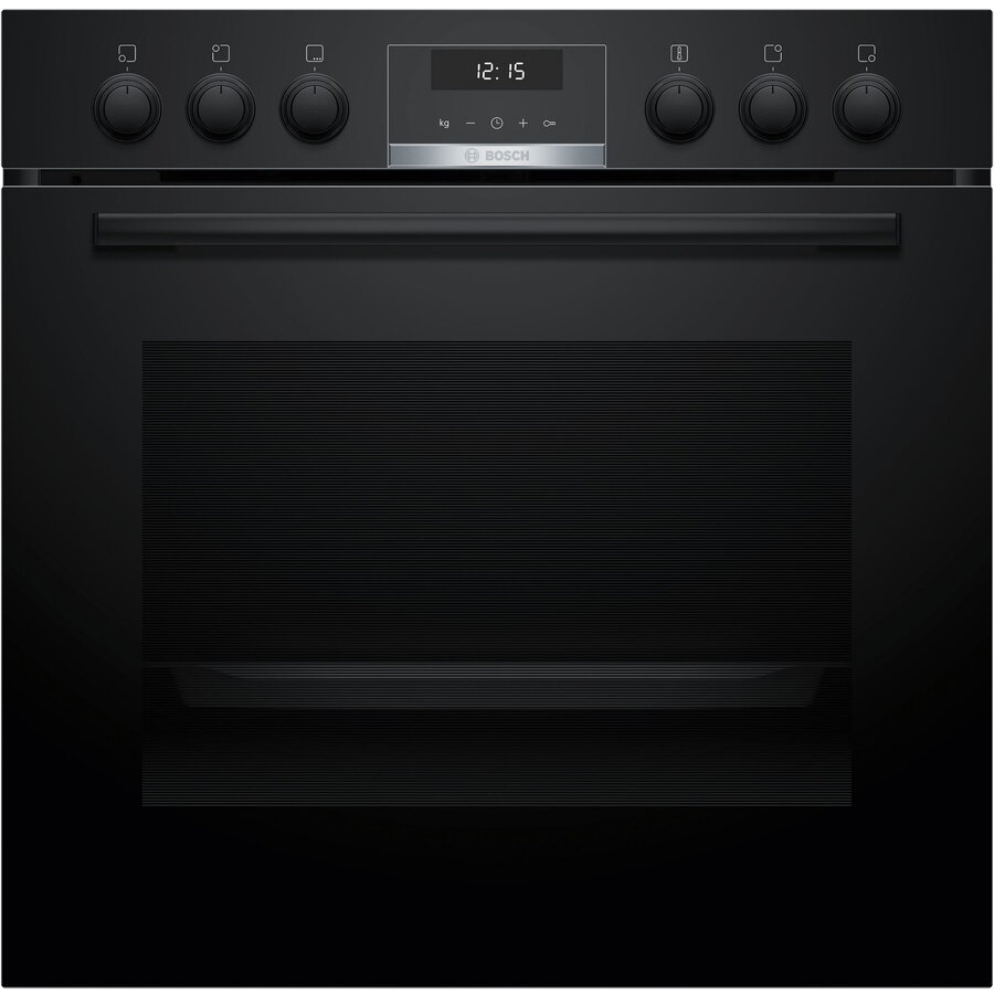 Set Aragaz Incorporabil Bosch HEG517BB4 cu Plita Inducție NVS645CB6E, 4 Zone, 60 cm