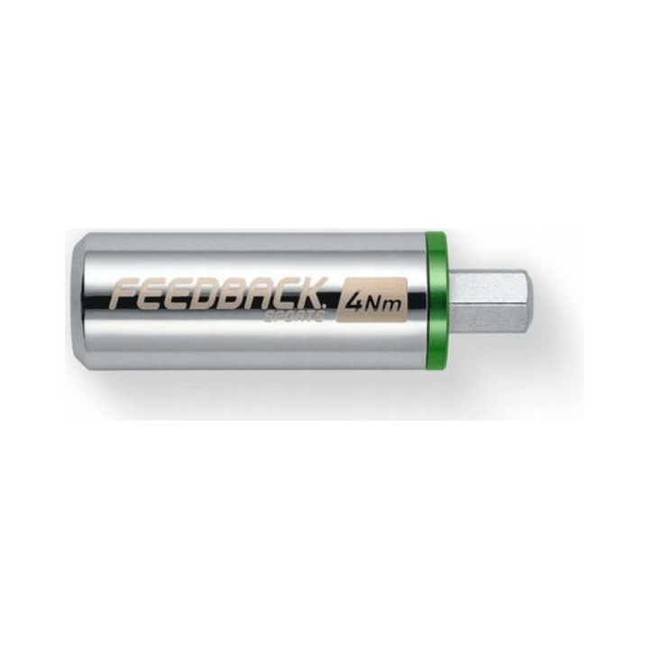 Bithosszabbító Feedback Reflex 18027, állandó nyomaték 4 Nm, 1/4" bitekkel kompatibilis, ezüst/zöld, 1 db