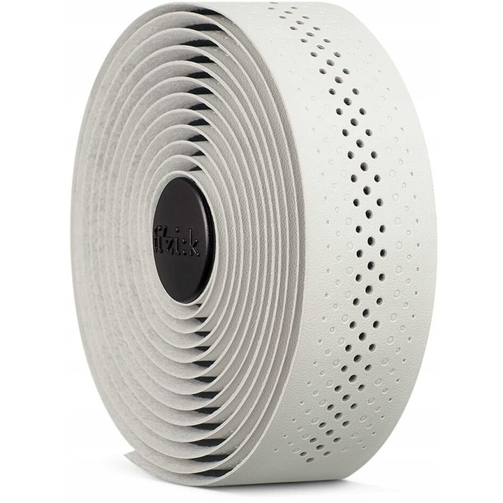 Fizik, Лента за кормило от Microtex с пяна Bondcush 3,5 мм Comfortfeel, Перфорирана, Бяла, Комплект 2 бр