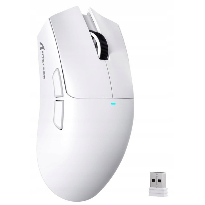 17/87B Attack Shark R1 Mouse GAMING 2.4Ghz Wireless