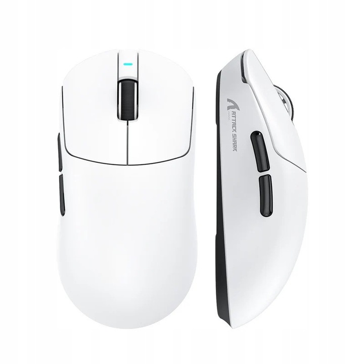 Mouse optic wireless gaming Attack Shark X8 Ultimate alb 8K