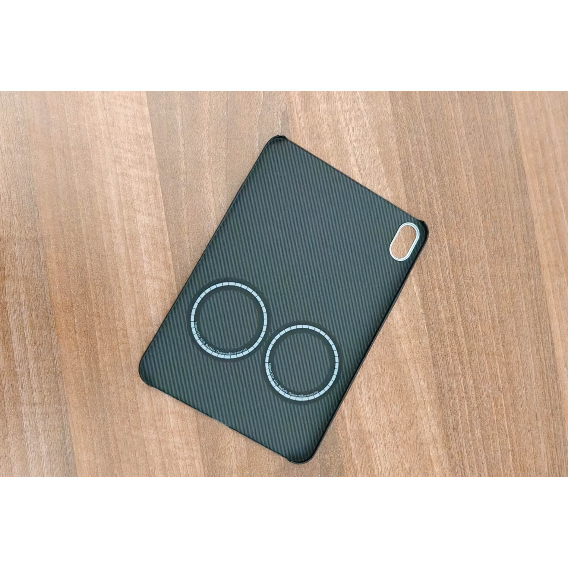 Husă pentru iPad Mini 6, tip Kevlar, Negru, 8.3"