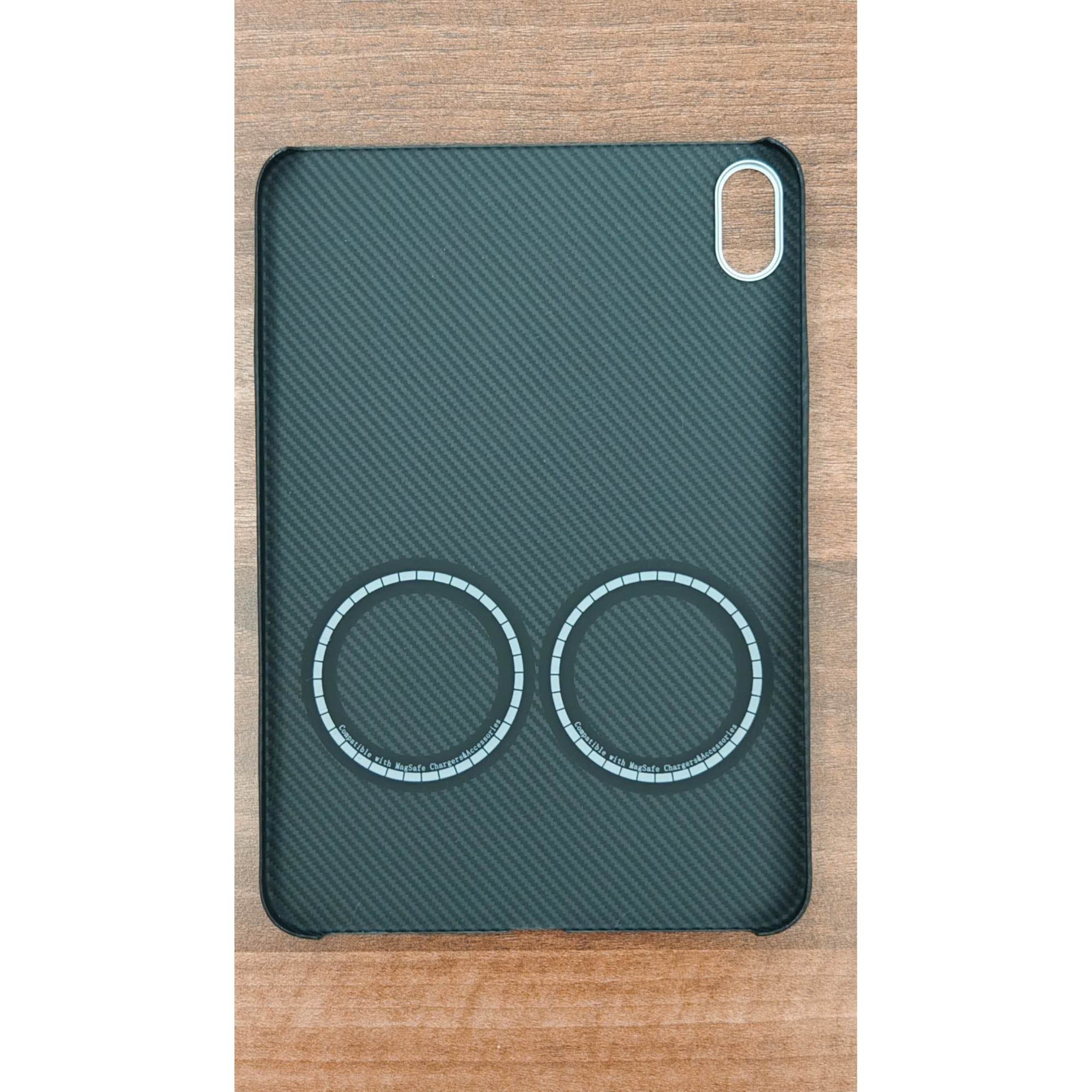 Husă pentru iPad Mini 6, tip Kevlar, Negru, 8.3"