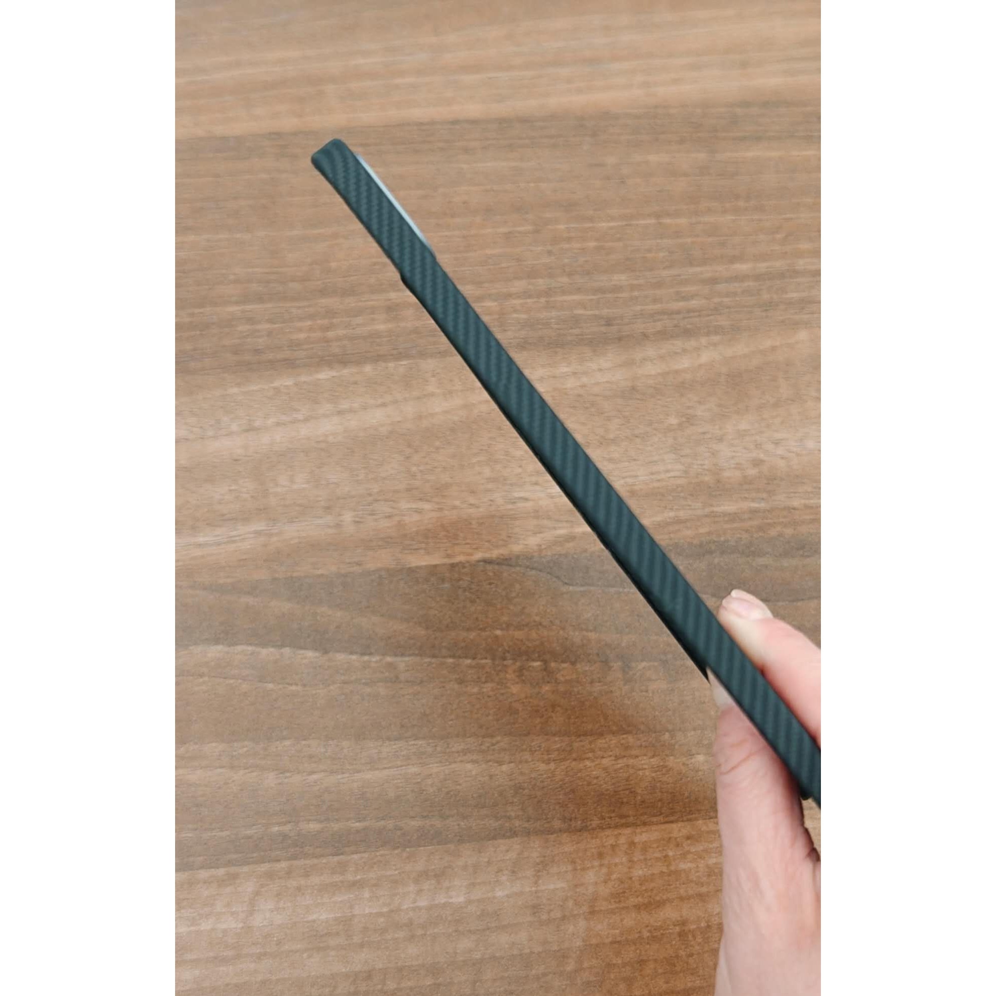 Husă pentru iPad Mini 6, tip Kevlar, Negru, 8.3"