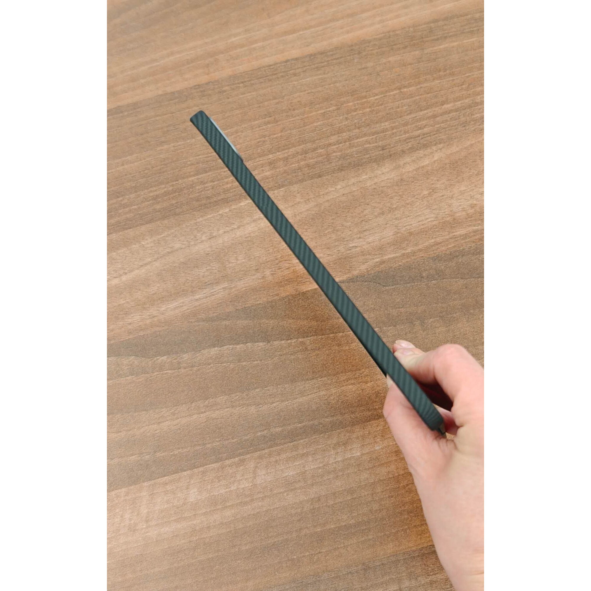 Husă pentru iPad Mini 6, tip Kevlar, Negru, 8.3"