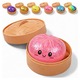 Скуиши антистрес играчка, victiny, дизайн Baozi/Nikuman кифлички, многоцветна, 1 брой