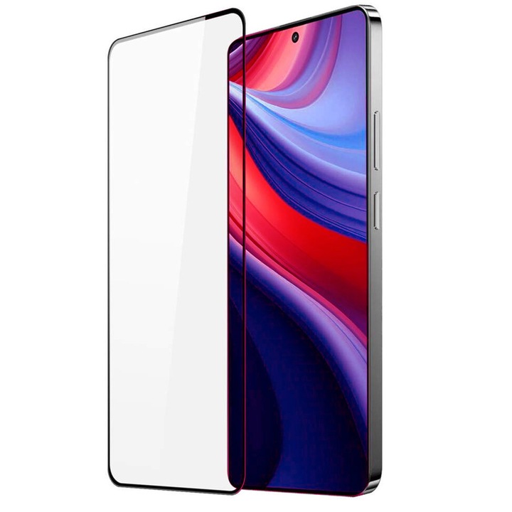 Folie Deluxe Standard Honor 600 Lite 5G-hez, OPTIM SOLUTION, Edzett üveg Crystal Clean, High Resolution, Optical Grade Glass, Enhanced Clarity, Natural Visual Experience, Átlátszó
