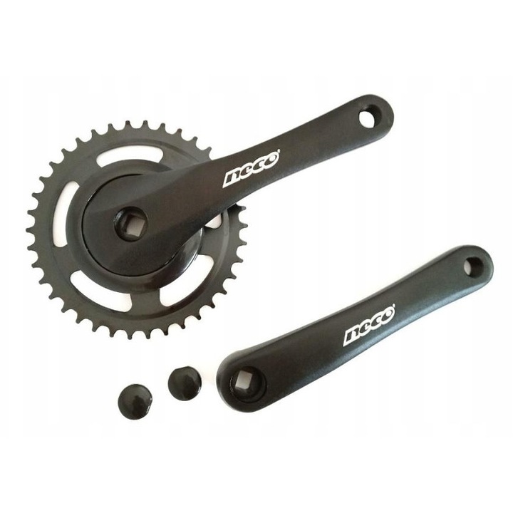 Neco Nexus alumínium fekete hajtómű 38 fogas 170mm