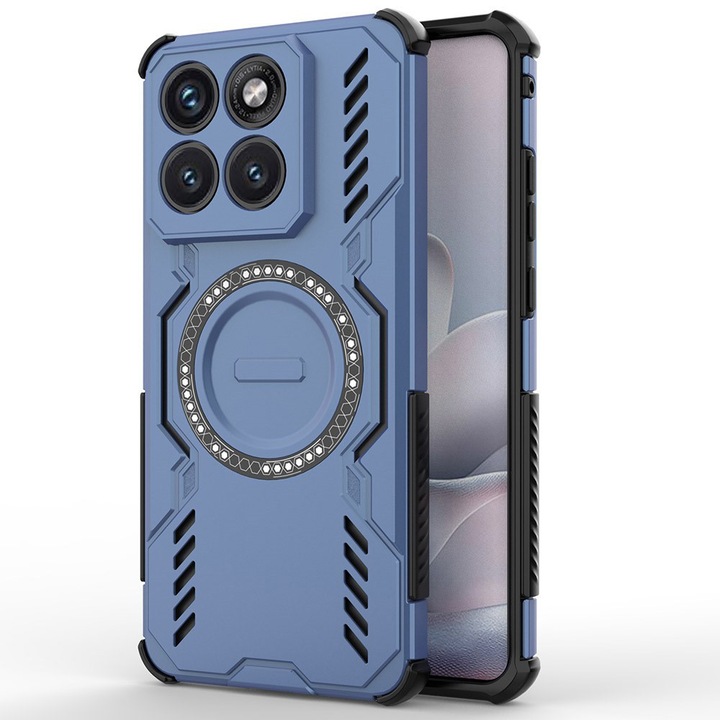 Husa pentru Motorola Edge 70 Fusion - Techsuit ArmorMag Case - Blue