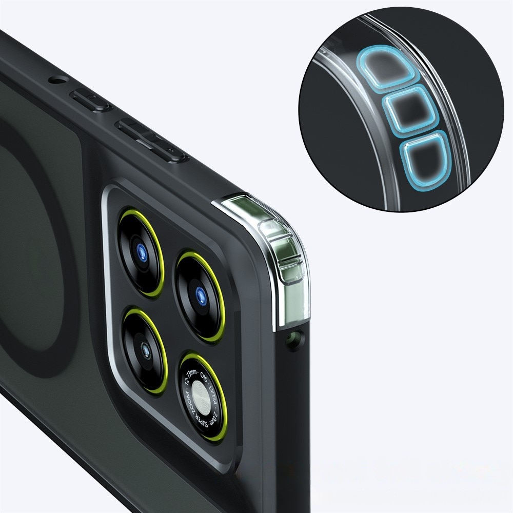 Husa de Protectie Ultra Hybrid MagSafe pentru Xiaomi 17T Pro, Silicon TPU, Poliuretan Termoplastic, Navy Blue