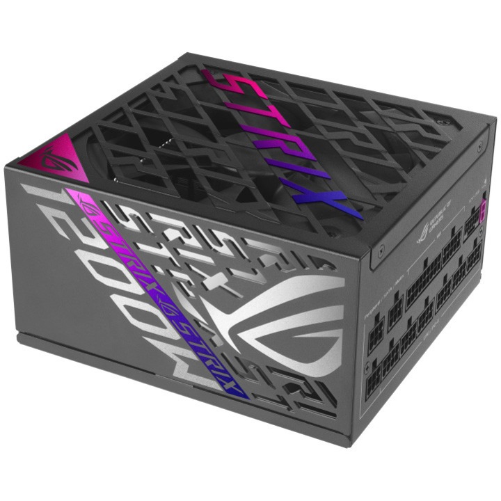 Sursa PC Gaming ASUS ROG STRIX 1200W, 80+ Platinum, full modulara, performanta extrema, negru, 90YE00W0-B0NA00