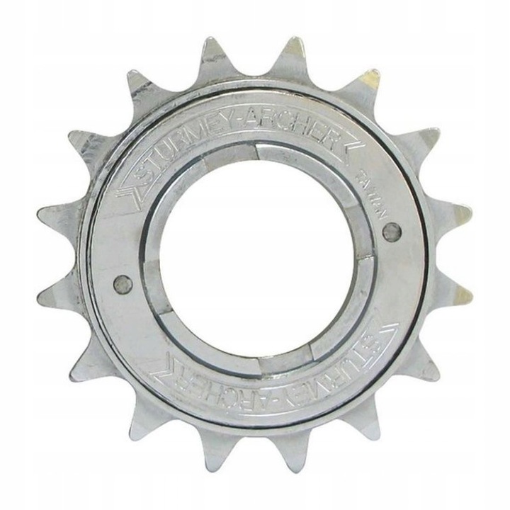 Sturmey Archer SFX30 szabadonfutó, 13 fog, 1/2" x 1/8" lánchoz, M30 menet, acél, ezüst