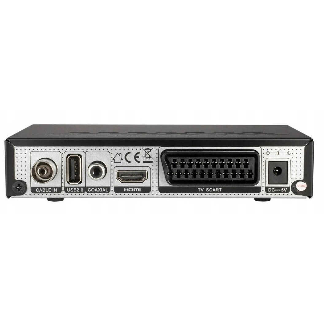 Decodor DVB-C Opticum C100 HD, pvr, full hd 1080p, negru - eMAG.ro
