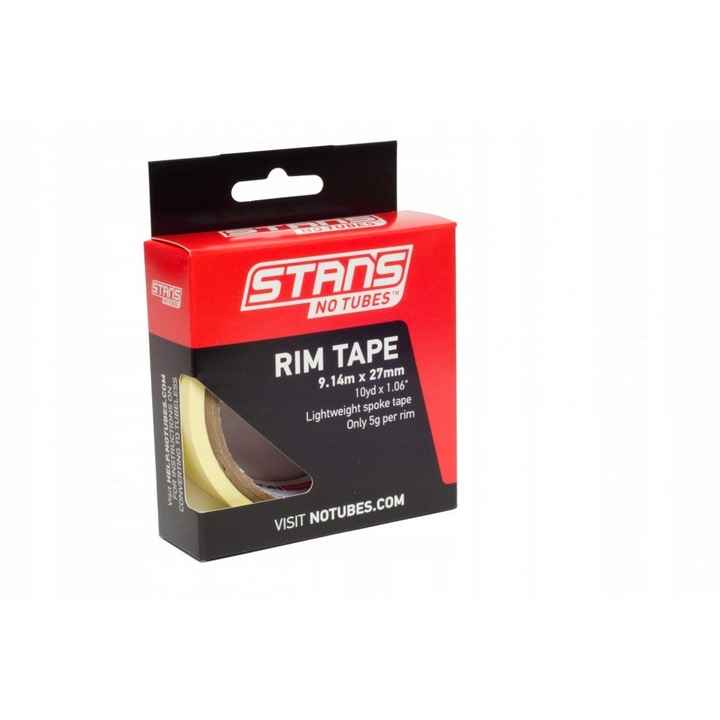 STANS Tubeless tömítőszalag 27mm, 9.14m hosszúság, belső nélküli felnikhez