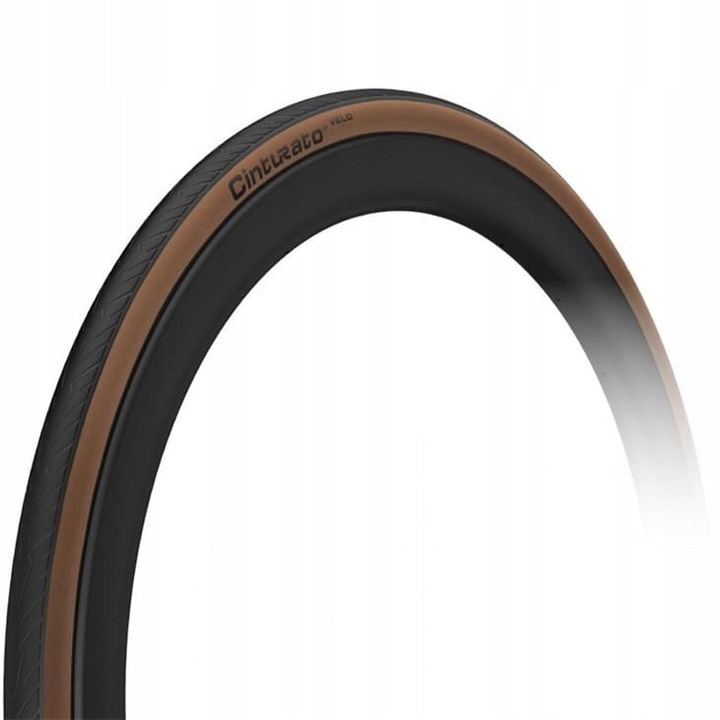 Pirelli Cinturato Velo TLR Classic 26x700 (26-622) gumiabroncs, TLR (tubeless ready), Armor Tech védelemmel, fekete/barna, 1 db
