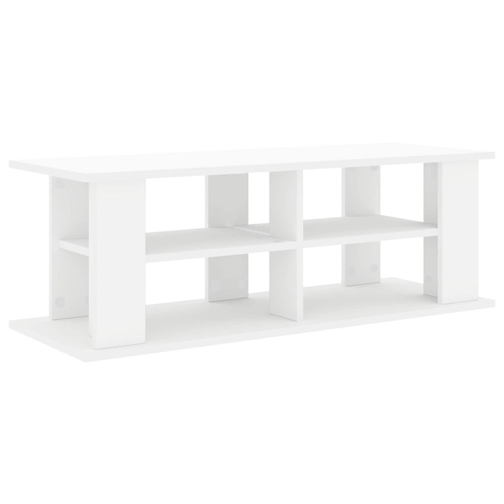 Suport pentru TV vidaXL, Alb 96 x 35 x 33 vidaXL, 5 cm