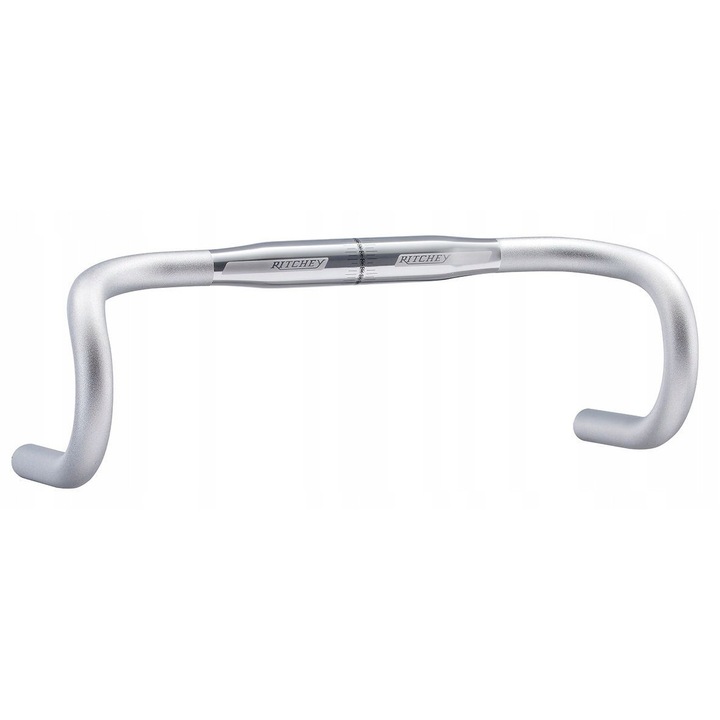 Ghidon cursier Ritchey Road Classic NeoClassic 400mm, aluminiu 6061, diametru prindere 31,8mm, Argintiu